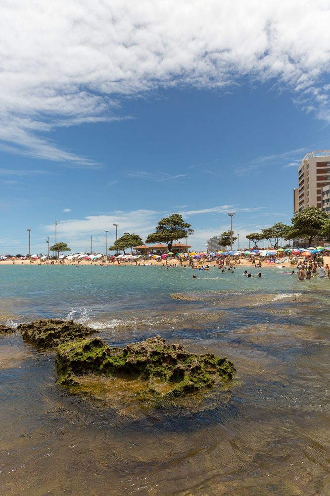 Passarela no cais da Praia das Castanheiras