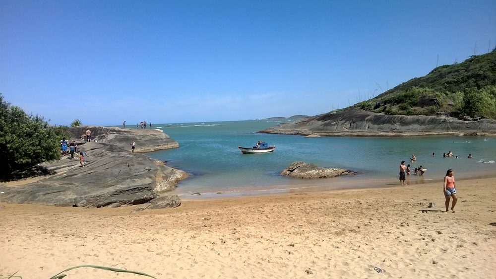 Praia do Una, também chamada Praia do Camping