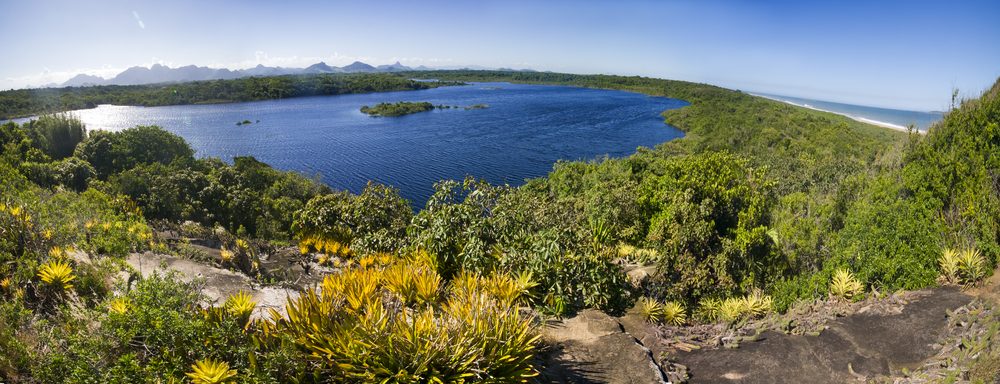 Panorama da Lagoa de Caraís